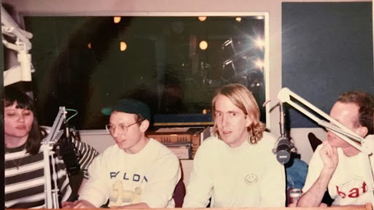 Underground luminaries Pylon were legendary by the time they reformed in 1989. They stopped by KCRW that spring to discuss their prescient sound. We’ve unearthed the session, plus rare shots of the band in the studio with Deirdre.