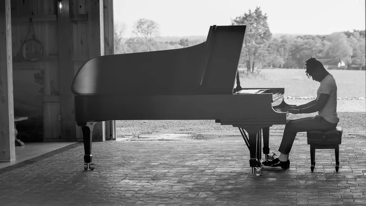 Grammy and Oscar-winner Jon Batiste reconstructs Beethoven classics through a blues lens. The resulting album, “Beethoven Blues,” hits no. 1 on KCRW Top 30.