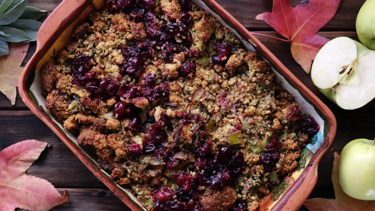 Whether your stuffing involves potatoes and sage or bacon and linguica or savory wild rice, we have options — including a gluten-free stuffing.