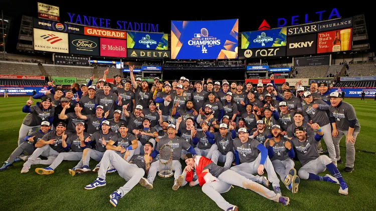 The LA Dodgers are World Series champs! The Boys in Blue rallied from a five-run fifth inning deficit Wednesday night to beat the New York Yankees.